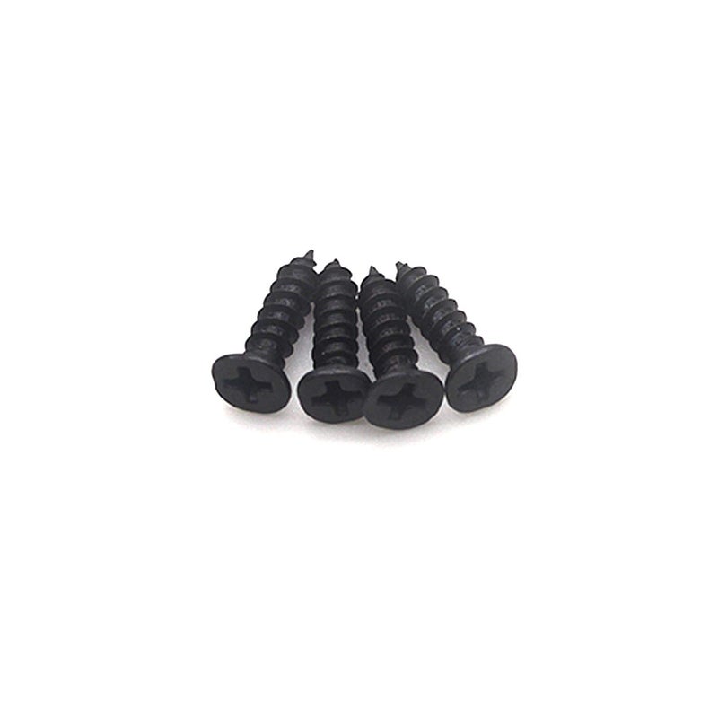 FarBoat 10Pcs Flush Cabinet Pulls Recessed Hidden Finger Pulls Handles for Closet Cupboard Dresser Drawer with Screws (Black, Holes Centre 64mm/2.5inch) - Image 3